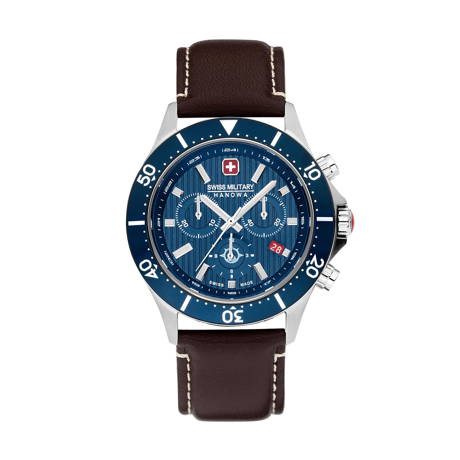 swiss military hanowa SMWGC2100706 - Flagship X Chrono Swiss Made Blue Watch for Men-picture-37