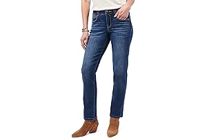 Democracy Women's Ab Solution High Rise Straight Leg Jean: Elevate Your Style with Unparalleled Comfort