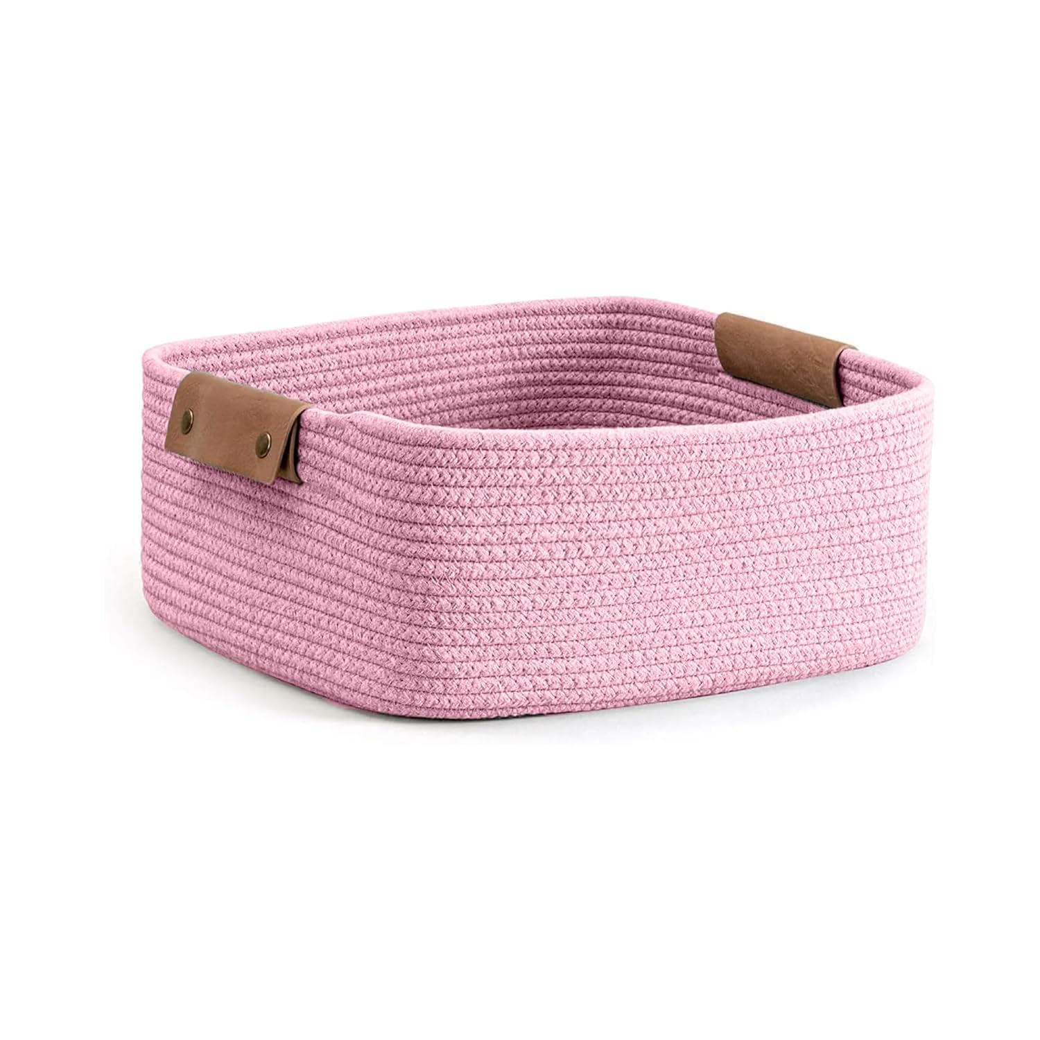 albyJute Cotton Storage Gift Basket, Rectangle case for Closet, Jute rectangular basket, Packing, Wedding Packaging Organizer Box Jute Basket Handwoven Eco-Friendly Foldable (IK-6) (pink) (B0D2394MYV) Amazon Price History, Amazon Price Tracker