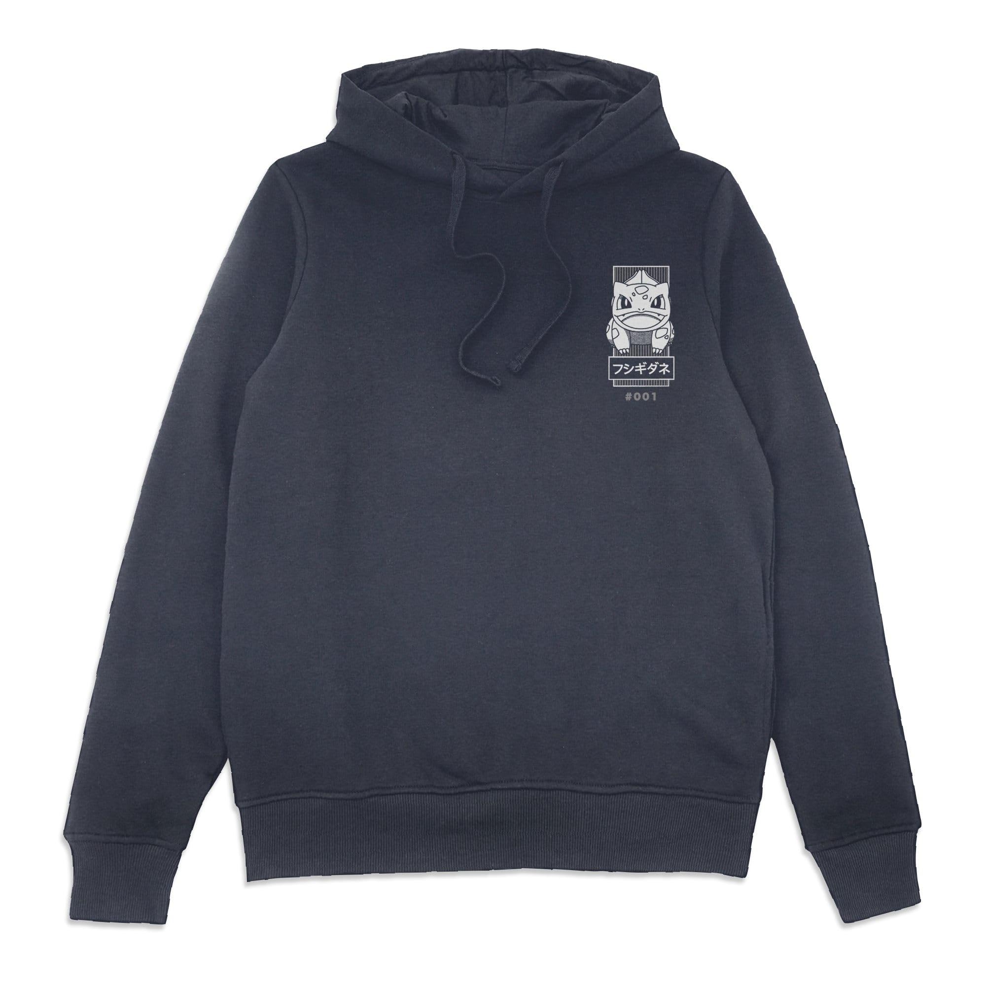 Zavvi Pokémon Bulbasaur Manga Hoodie - Navy L