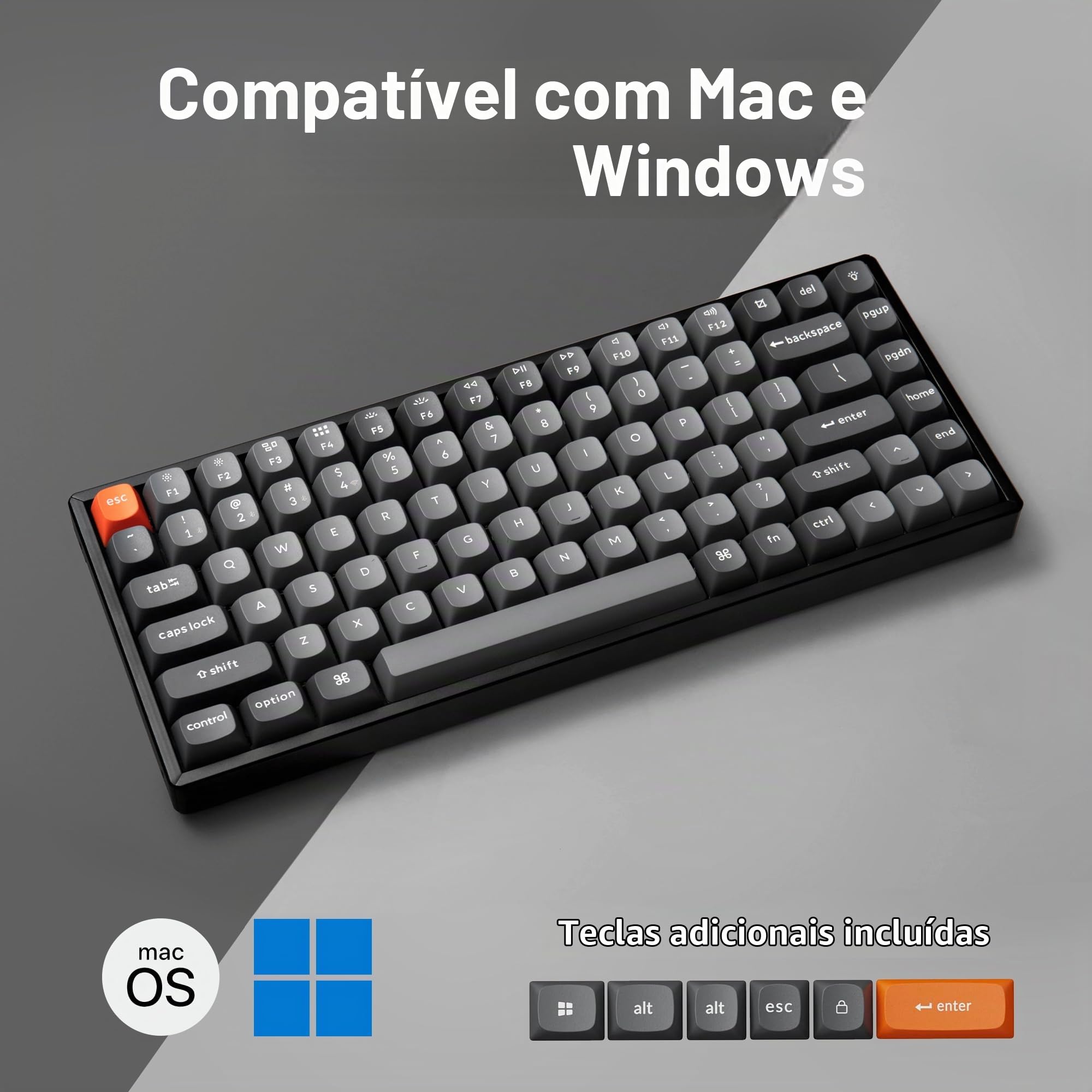 Keychron K2 Max QMK/VIA 2.4 GHz & Bluetooth Wireless Custom