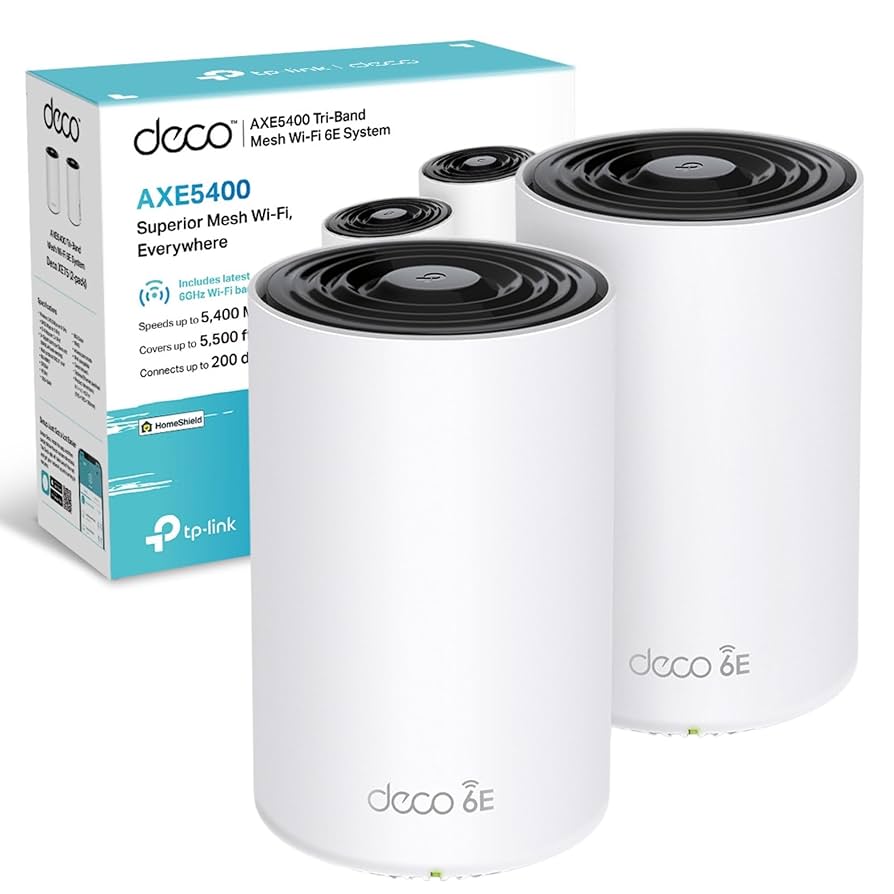 ルーター・ネットワーク機器 TP-Link Deco XE75 AXE5400 Wi-Fi 6E 1P TP-Link 【10,000円クーポン】AXE5400 メッシュWi-Fi WiFi 6E