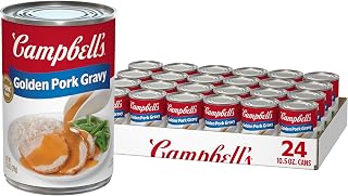 Campbell's Golden Pork Gravy, 10.5 oz Can (24 Pack)