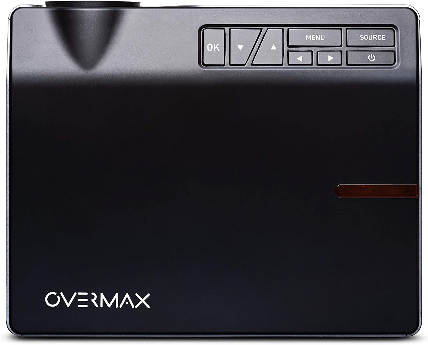 Top view of the Overmax Multipic 4.1 projector, showing control buttons.