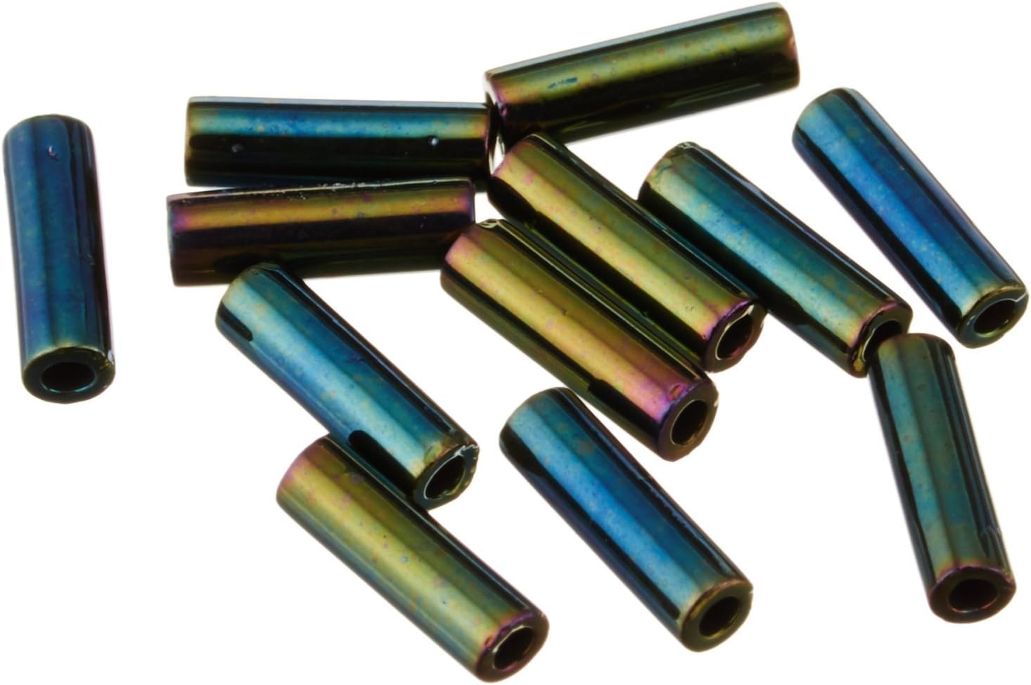 TOHO No.323 Bamboo Beads, Bifun Bamboo, 6 Bundles, Threading Beads, Length Approx. 0.2 inches (6 mm), 192.8 ft (60 m)