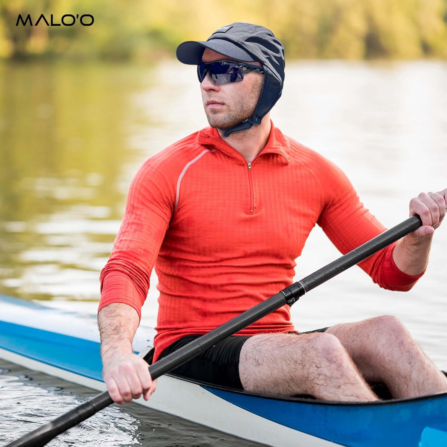 Malo'o Watersports Hat - The First Totally Customizable Everyday hat Designed for Shade, Duck Diving & Turtle Rolling