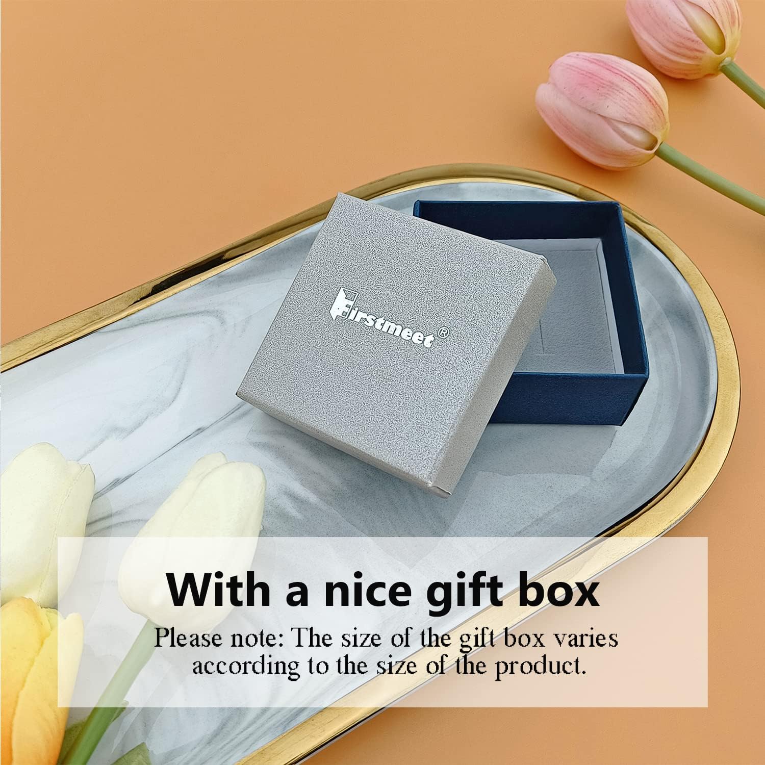 Miniatura 7 de Firstmeet Stone Necklace Long Agate Beads Chain Round Smooth Bracelet Jewelry for Women