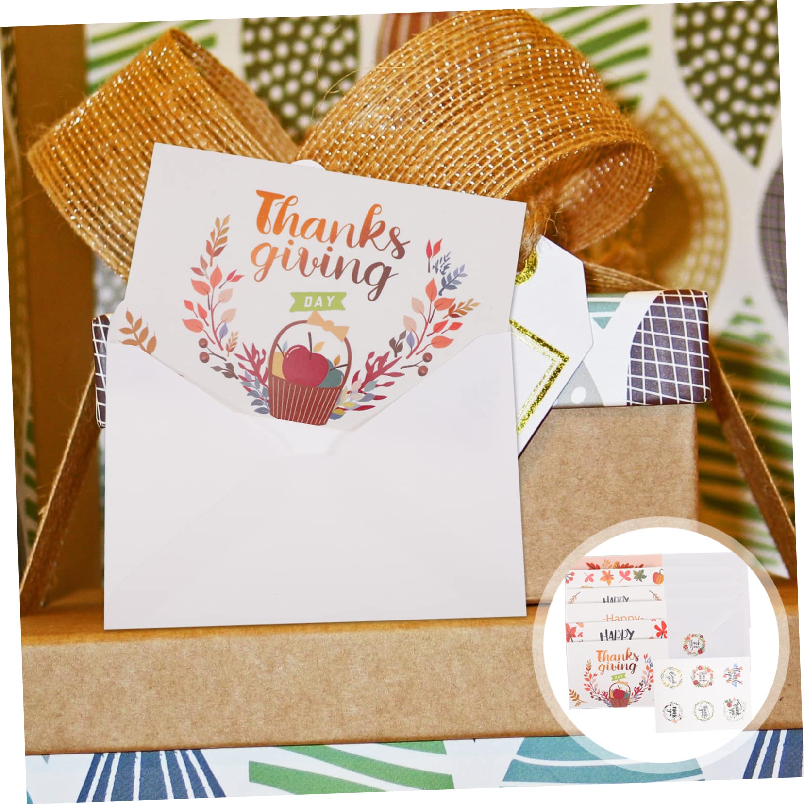VILLCASE 48blätter Dankeskarten Kreative Und Minimalistische Postkarten Für Thanksgiving Blanko Grußkarten Für Feiertage Und Für Und Kollegen