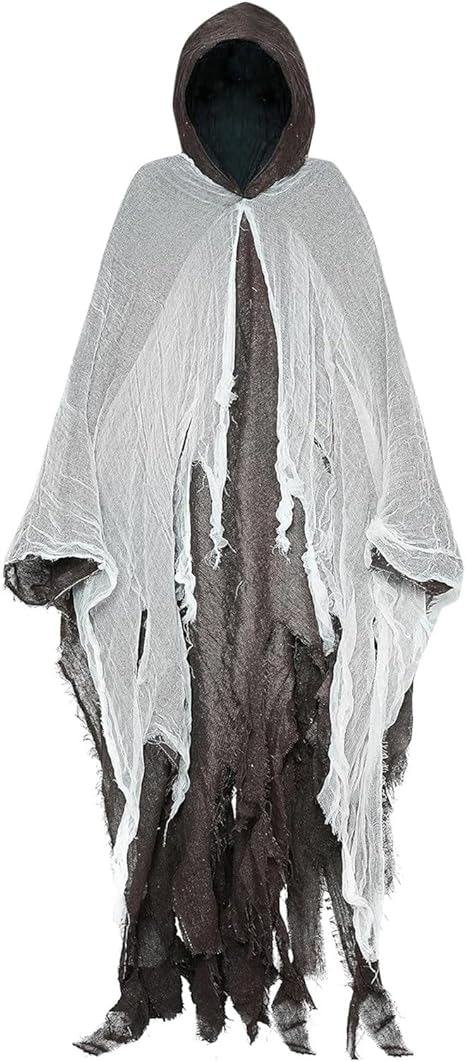 Déguisement Faucheuse Halloween Homme - Cape Noire Effrayante