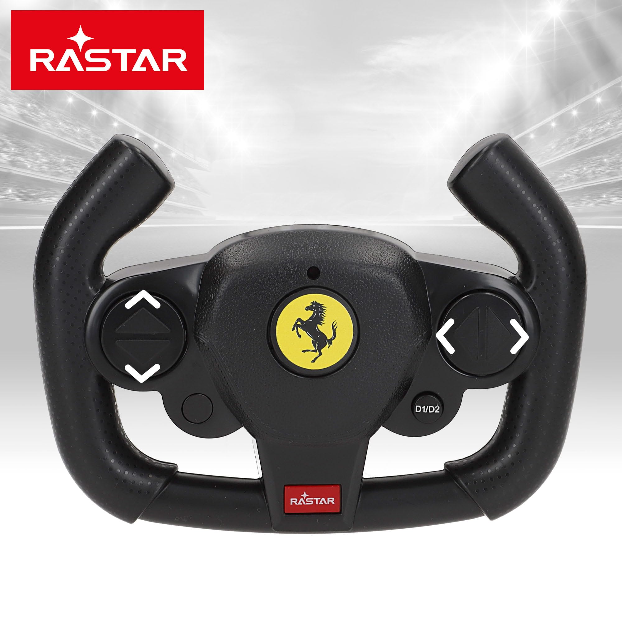 COLORBABY RASTAR Ferrari 499P Le Mans Coche RC 1:14 con 6 Funciones y Mando, Diseño Deportivo y detallado, para Fans de Ferrari y coleccionistas, con Luces y Puertas manuales, Radiocontrol (41288)