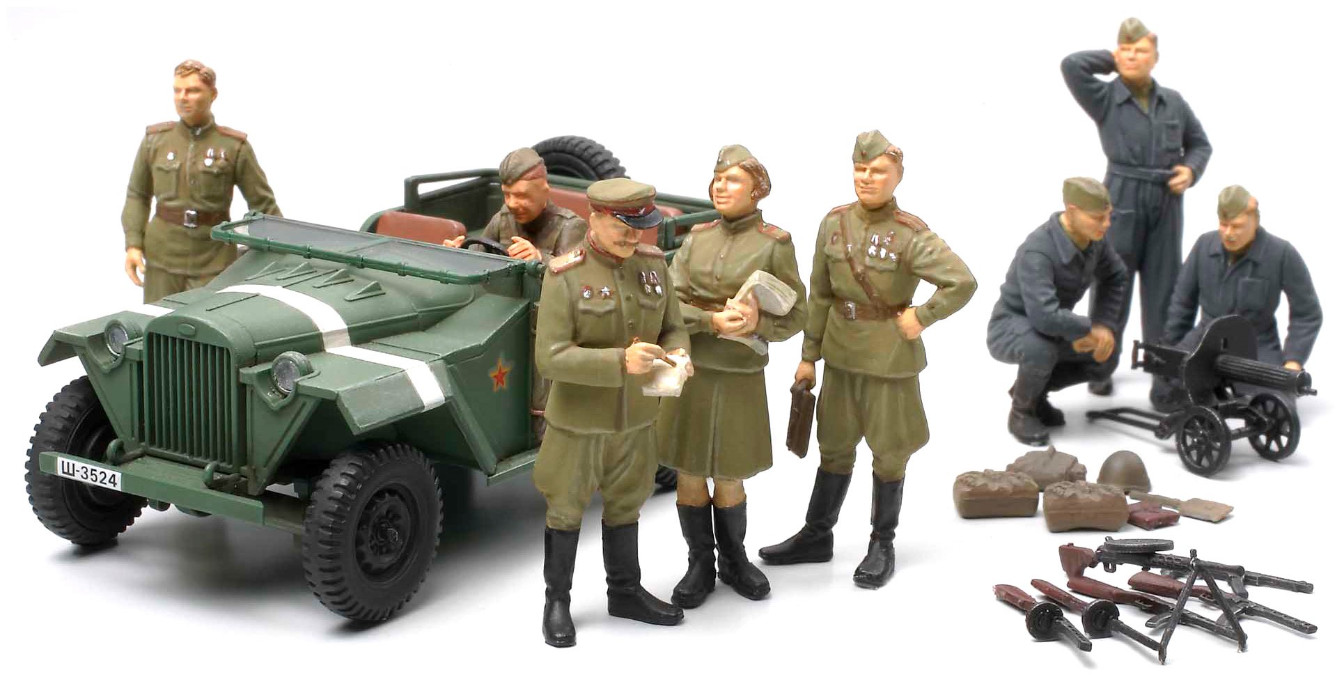 Amazon | タミヤ 1/48 スケール限定シリーズ ソビエト陸軍 GAZ-67B 