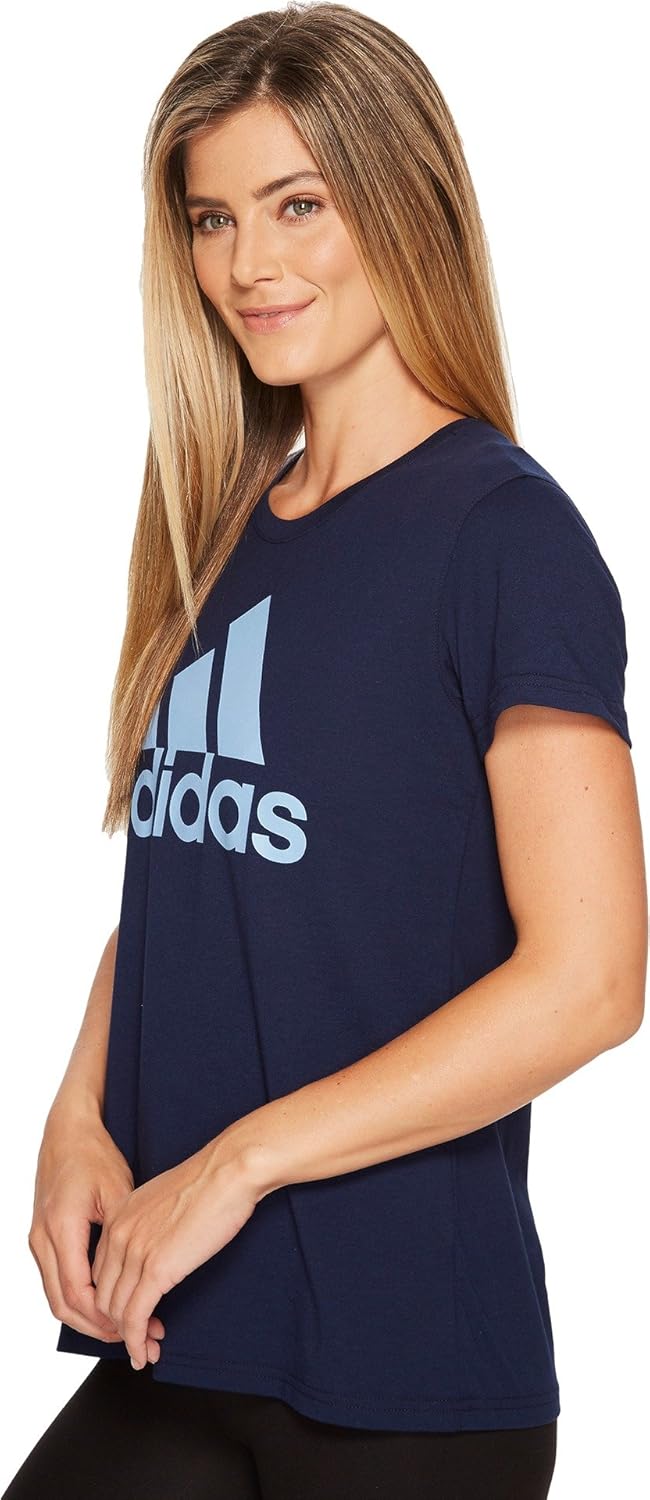 adidas Women's Badge of Sport Classic Tee : Sports & Outdoors