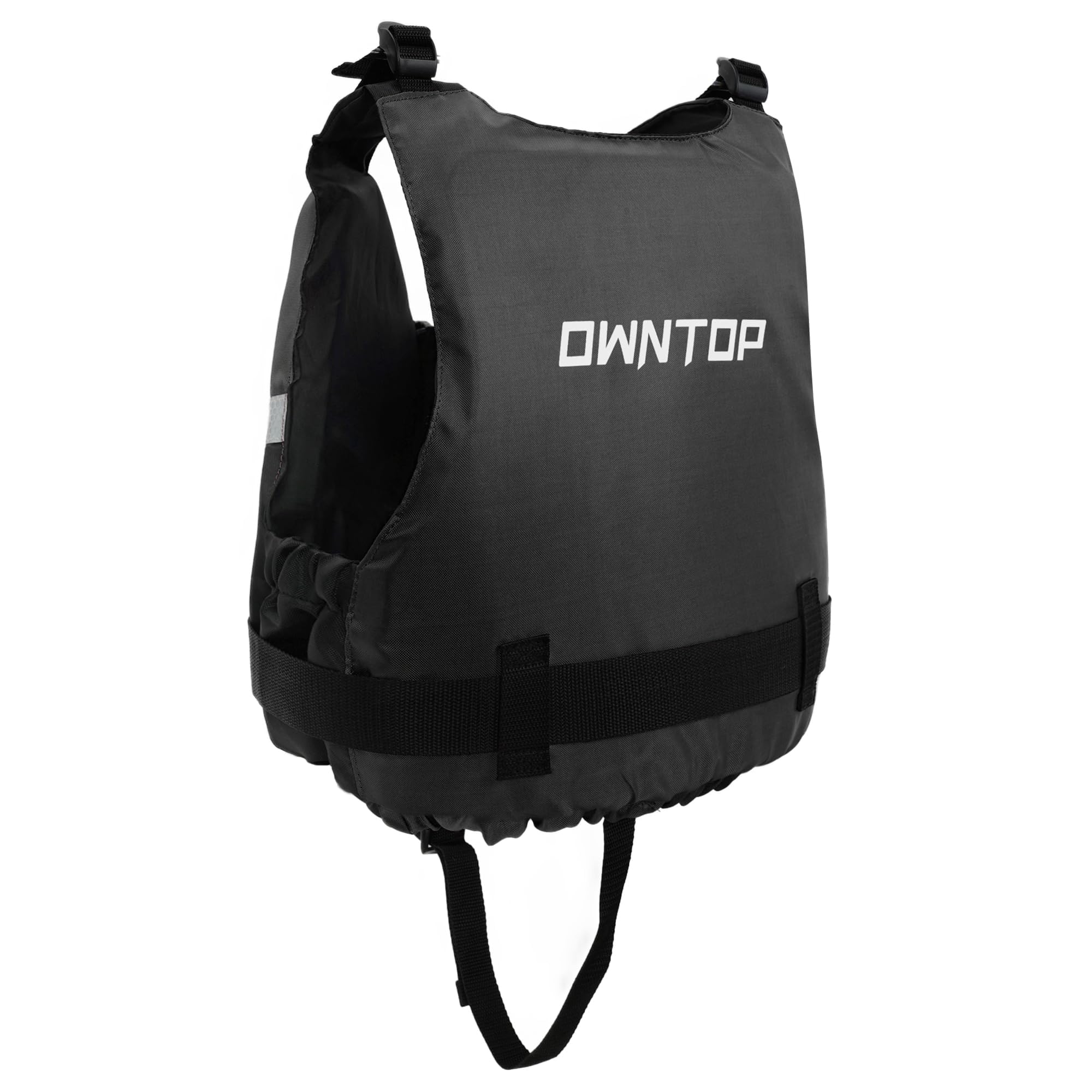 Owntop Aiuto al Galleggiamento per Adulti, Giubbotto Galleggiante Unisex Regolabile con Cinturino Sottogamba Confortevole, Gilet Galleggiante Leggero per Kayak, Pesca e Sport Acquatici - 2