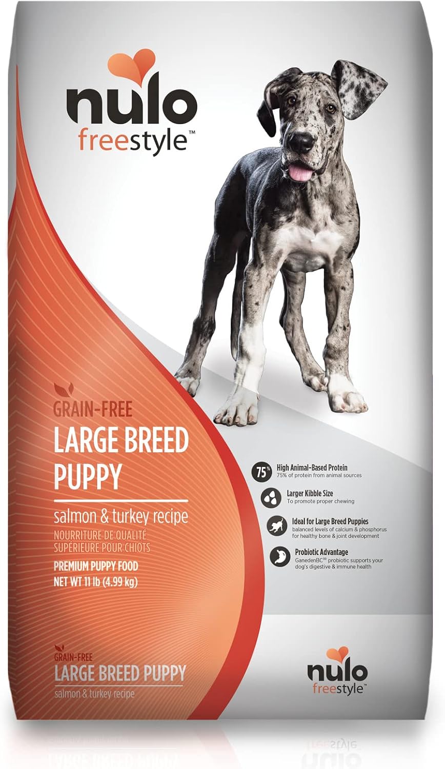 Nulo Freestyle Dry Puppy Food, Premium GrainFree Larger