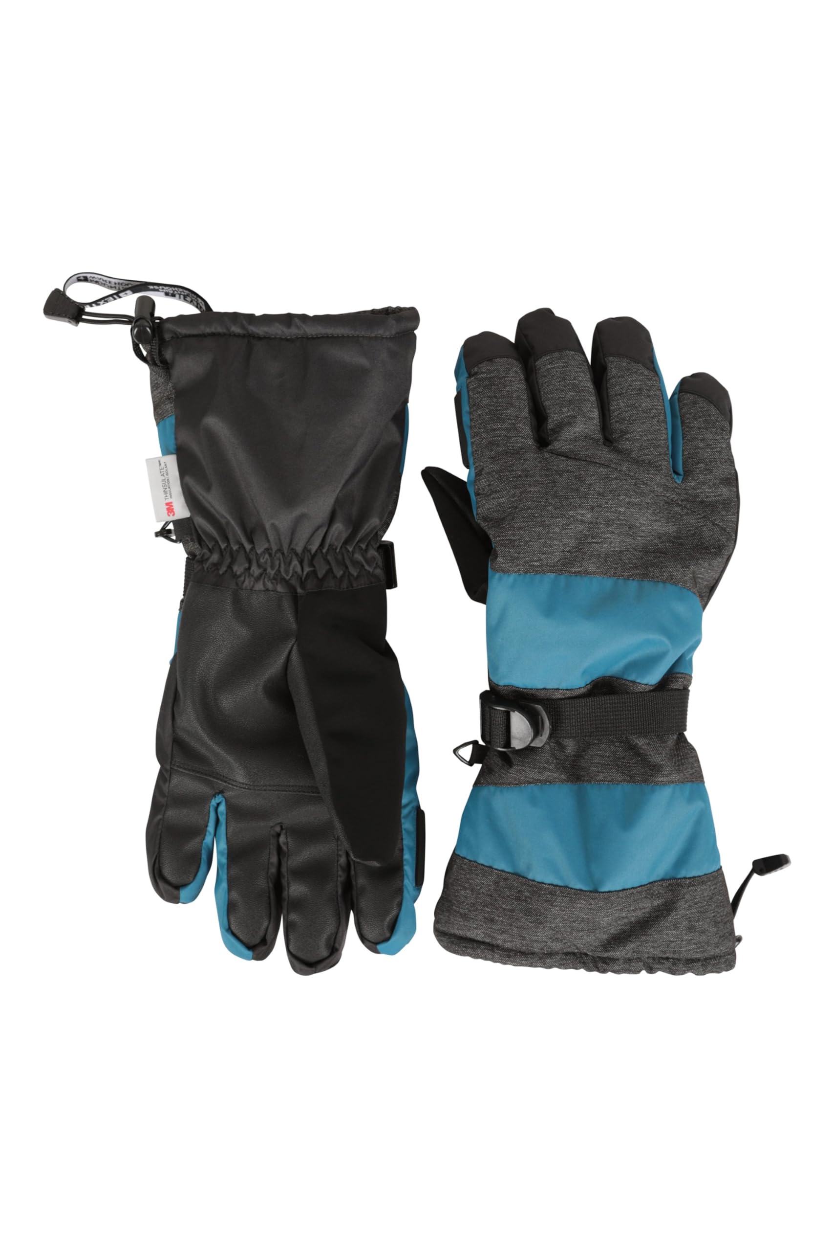 Mountain Warehouse Guanti da Sci Summit Extreme, da Uomo - Leggeri, Caldi e Comodi, Facili da Pulire - Perfetti per Lo Sci e Lo Snowboarding d'inverno
