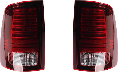Miniatura 9 de Dasbecan Conjunto de luces traseras LED compatible con Dodge Ram 1500 2013-2018 Ram 2500 y 3500 2014-2018 2014-2018 del lado del conductor Plug&Play