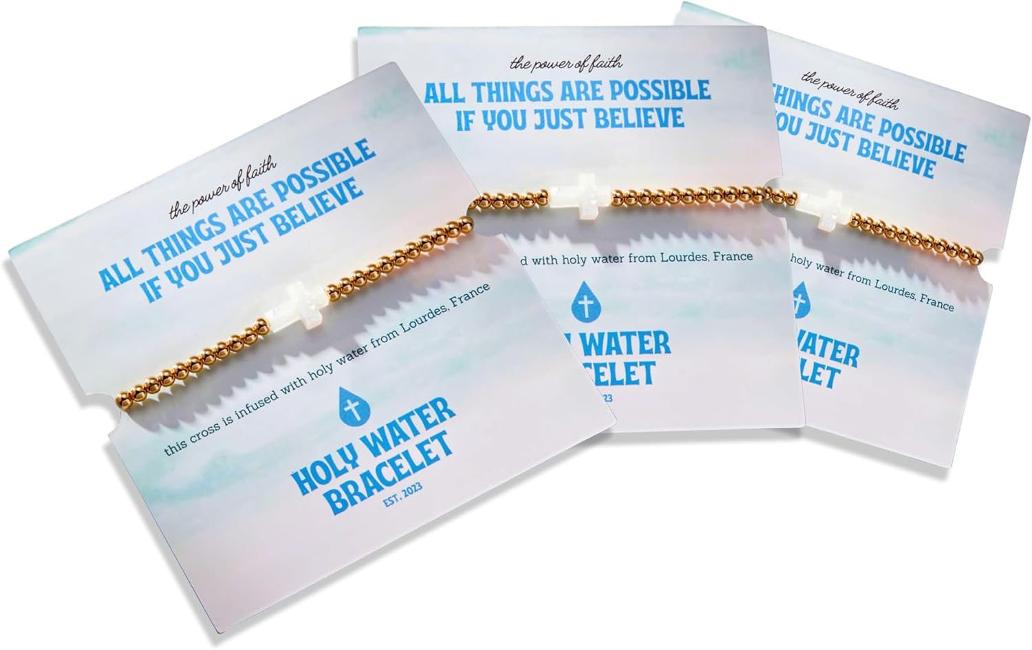 Holy Water Stretch Bracelet For Women