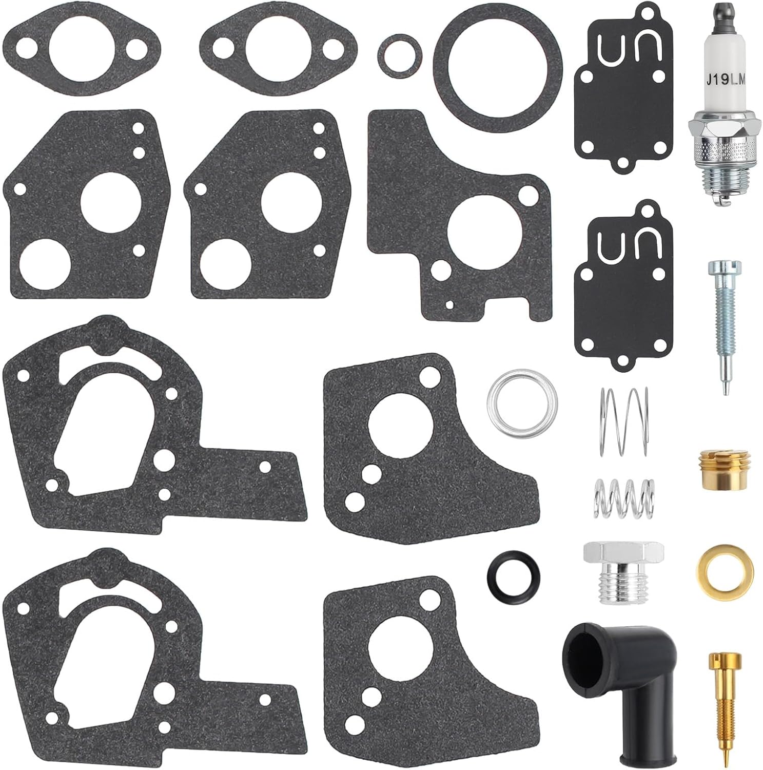 Replacement Auto Parts For Carburetor Gasket Kit Fit Briggs Stratton 130202 130293 3HP 5HP 494624 495606 USMod-R36R-29855