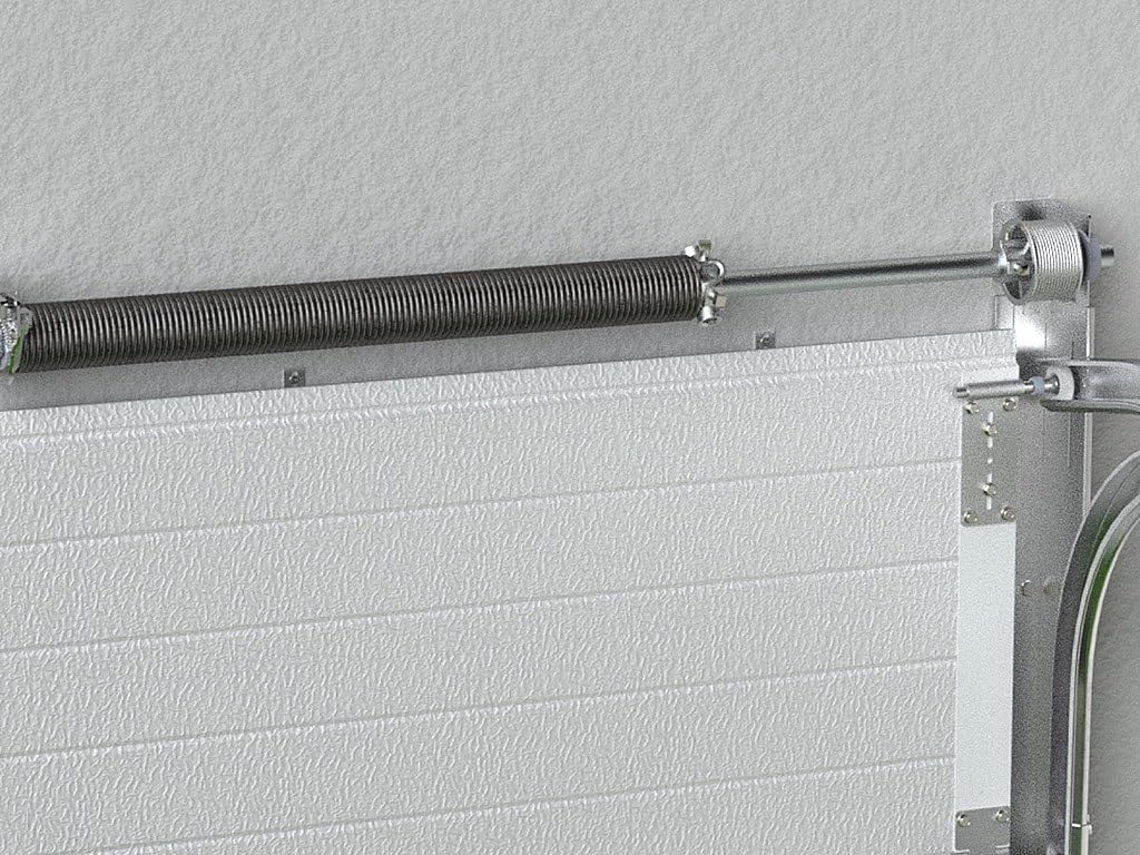 Vente-unique - Porte de garage sectionnelle effet bois anthracite motorisée L254 x H218 cm - PRIETA