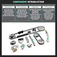 Vista 3 de Kit de cadena de distribución para Chevrolet Tracker 2001-2004, 1999, 2000, 2001, 2002, 2003, 2004, 2005, 2006, para Suzuki Grand Vitara, 2004