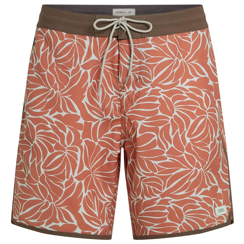 O'neill Orange Cruzer Scallop 18'' Boardshorts - Man - Size 36