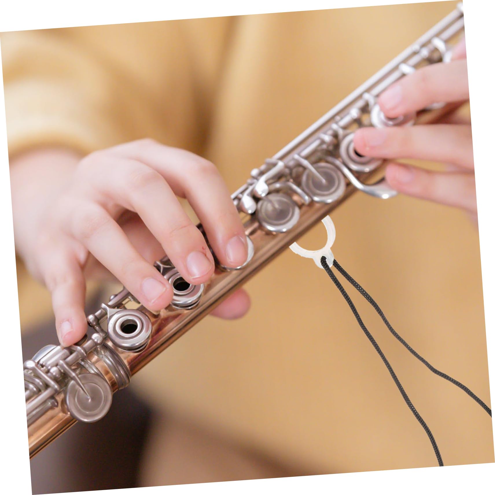 BESPORTBLE Clarinet Hanging Cord Durable Hanging String for Clarinet Practical Lanyard Hanger with Classic Design for Protecting Your Instrument and Easy Carrying