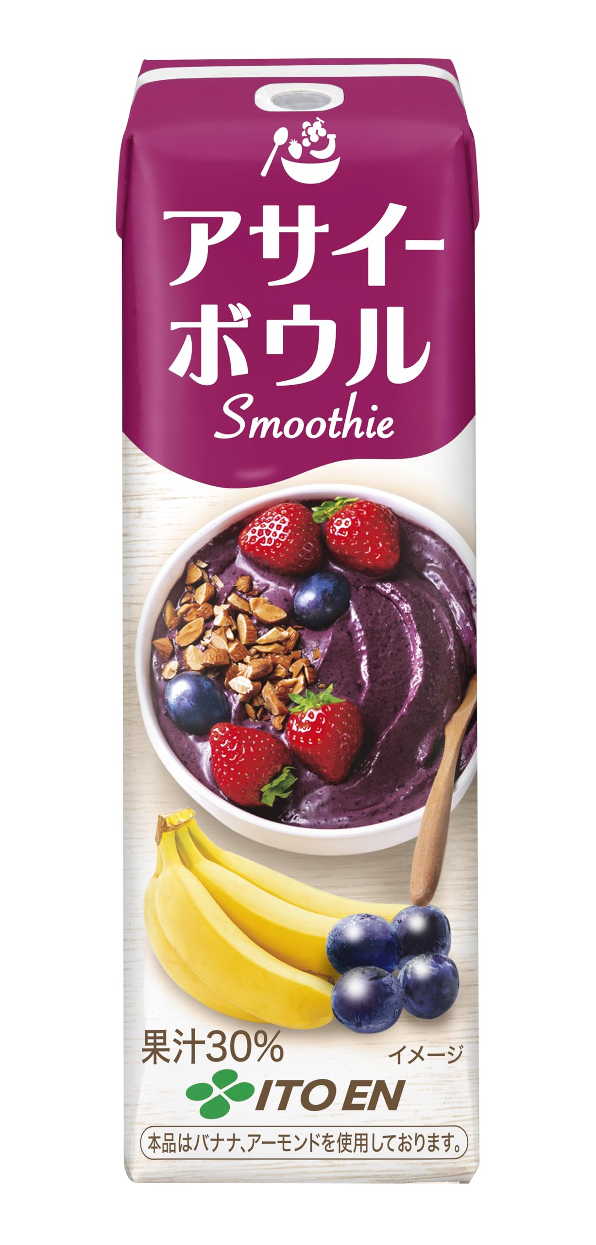 伊藤園 アサイースムージー 240ml×12本 紙パック