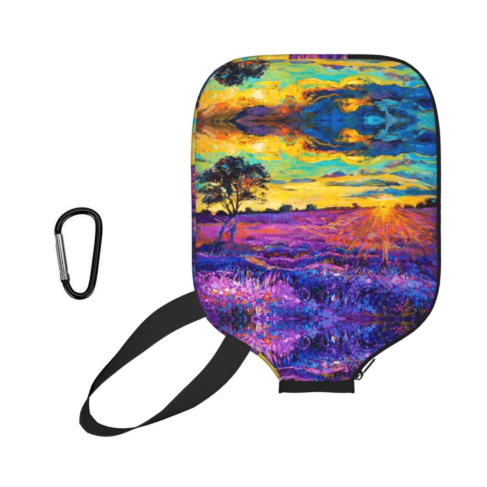 ESNAIUVCD Lavender Oil Painting Print