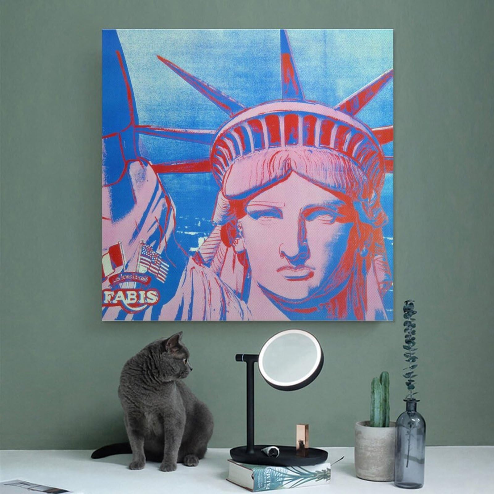 Amazon.co.jp: Andy Warhol アンディ・ウォーホル 《自由の女神像