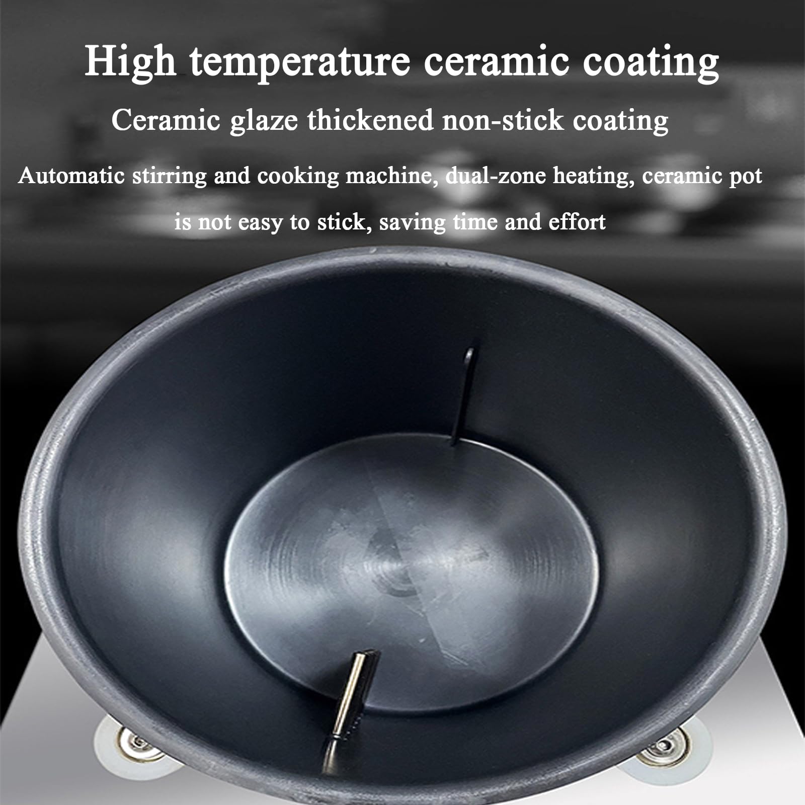 Machine de cuisson portable à 360°, machine de préparation des aliments entièrement automatique pour restaurants, écoles et bureaux, équipement culinaire efficace