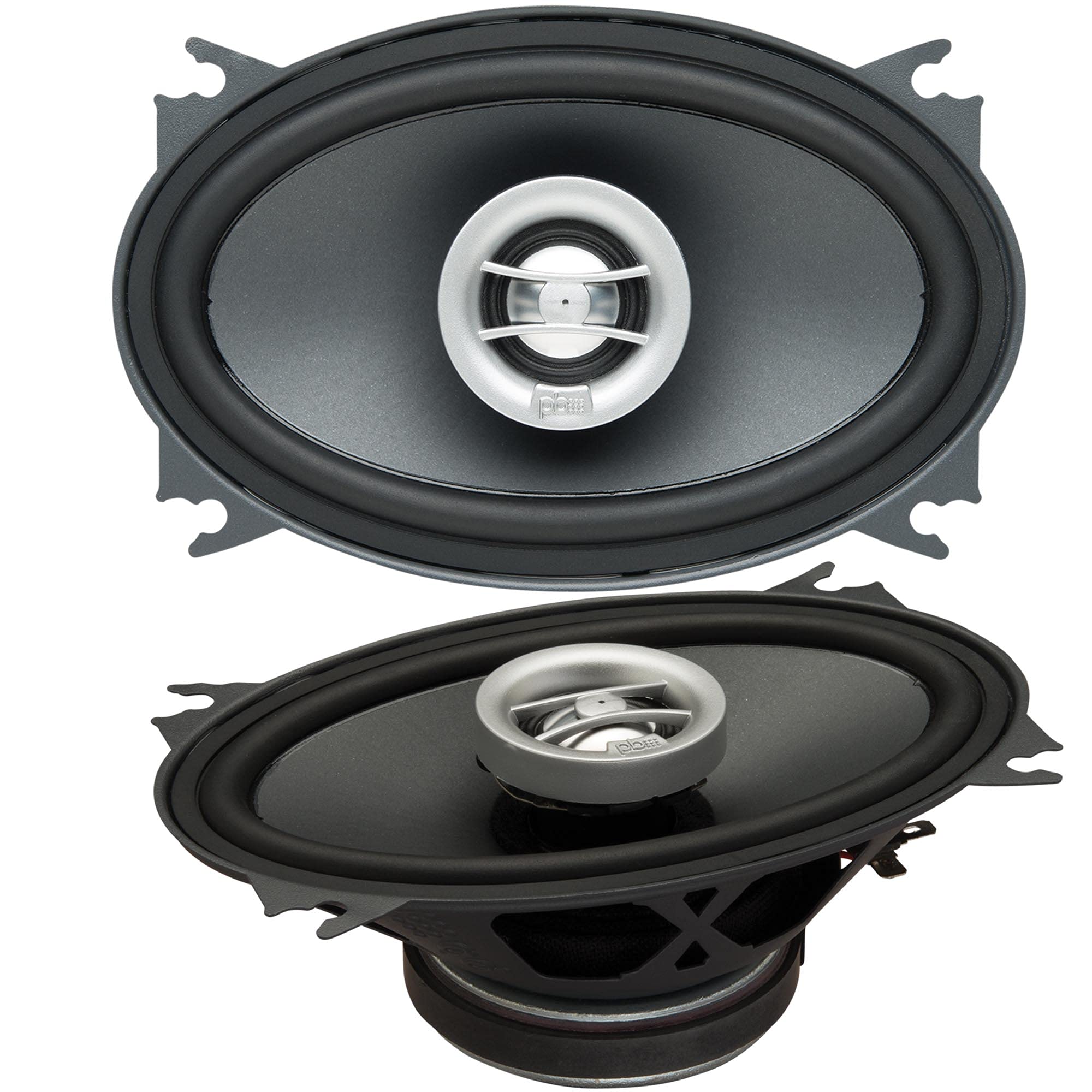Amazon.com: PowerBass OE-462-4x6 Coaxial Speakers 2-Ohm - Pair