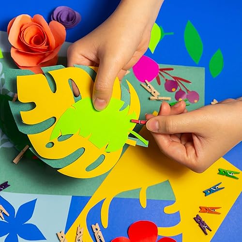 Miniatura 7 de BAZIC broche para ropa mini colorido, 50 por paquete (3439-24P), Color Variado 1