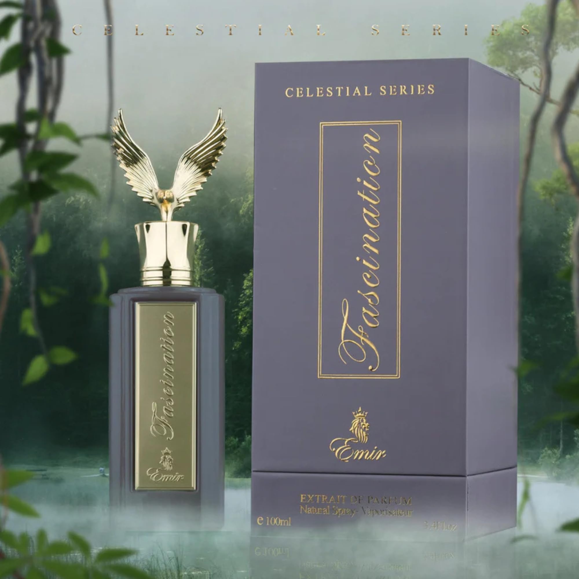FASCINATION UNISEX woda perfumowana EDP100 ml PARIS CORNER PERFUMES