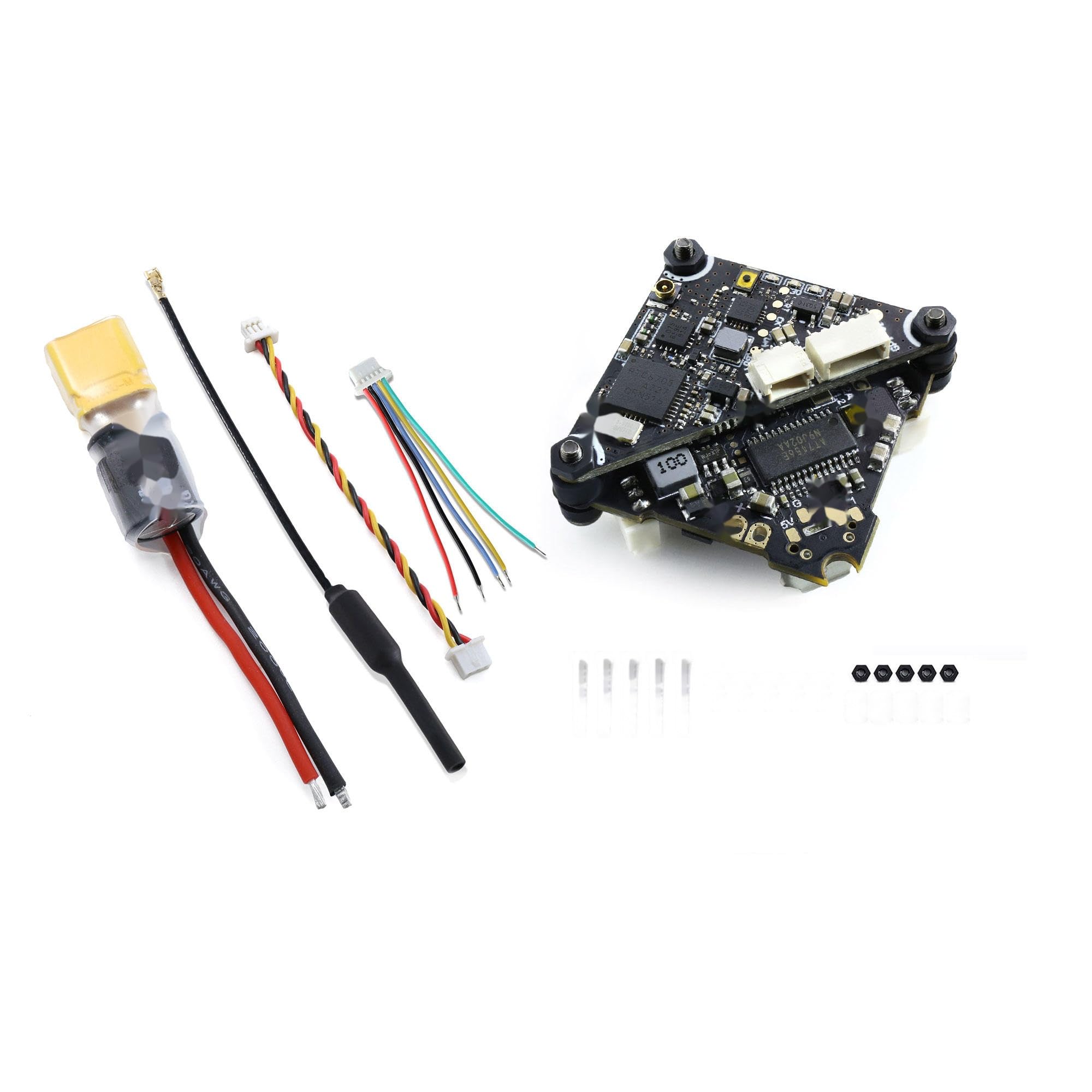 STABILNY 12A Whoop Stack GEP-12A-F4 MPU6000 F411 kontroler lotu BLHELIS 4w1 ESC 5.8G 48CH 200mw przełączany VTX