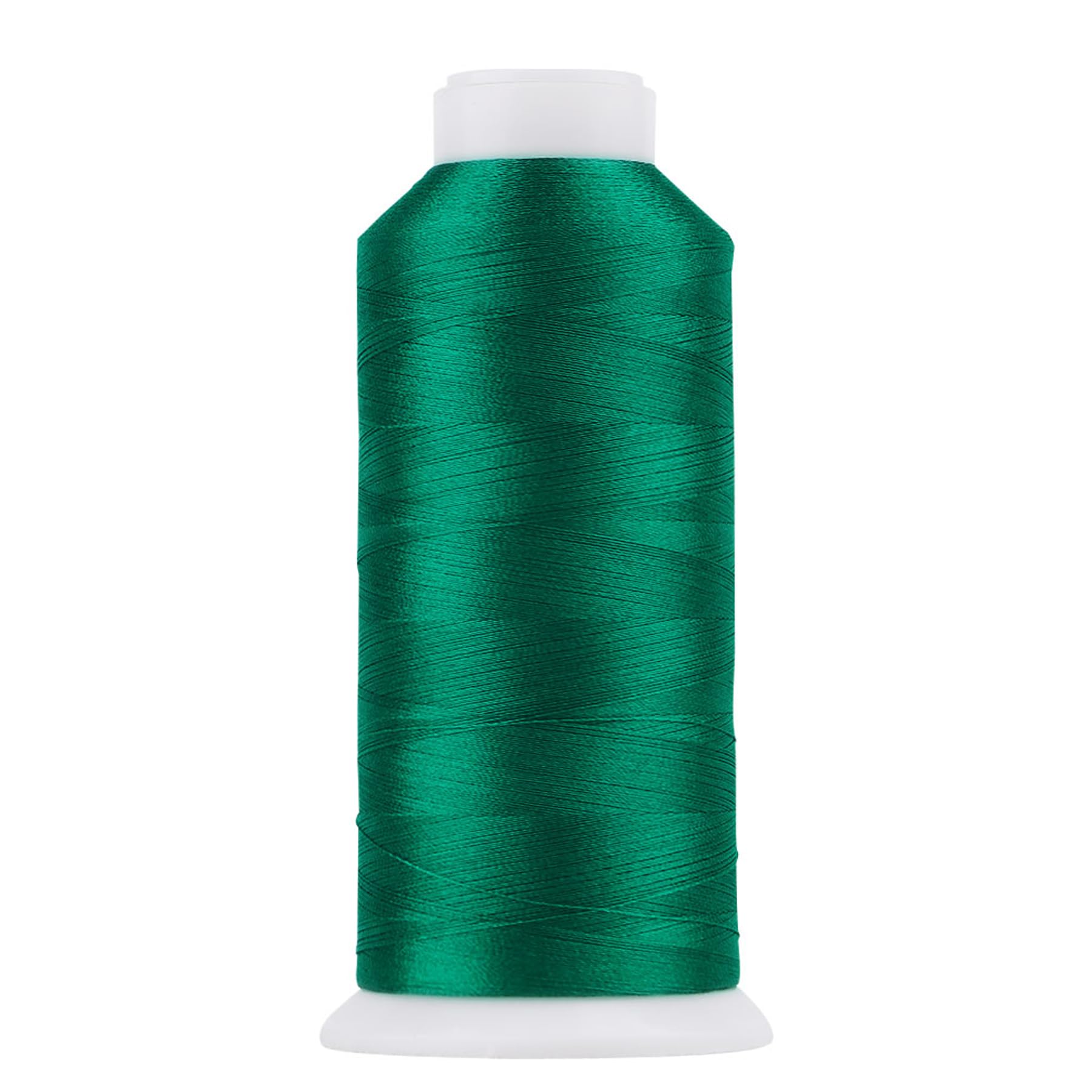 High Tenacity Polyester Embroidery Machine Thread 40WT(120D/2) 4000M Per Spool for Commercial and Domestic Embroidery Machine (Dark Amazon-1979)
