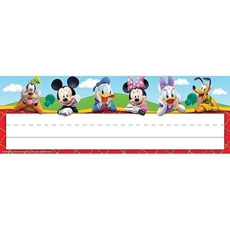 Pixar Up Inspired Classroom Decor Teacher Supplies Mickey Mouse Clubhouse Name Plates