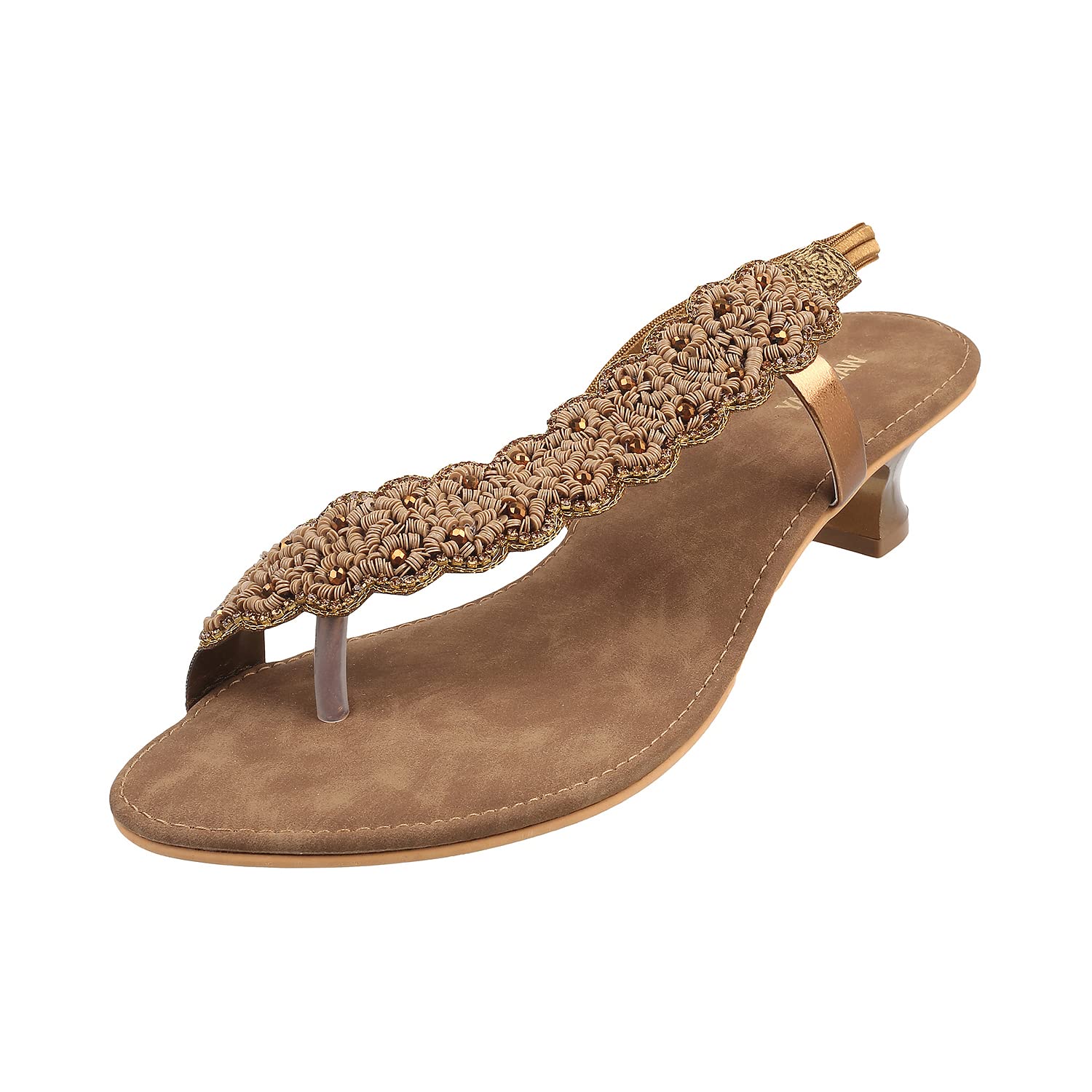 walkway Women Beaded Sandals, (35-5004)-picture-12
