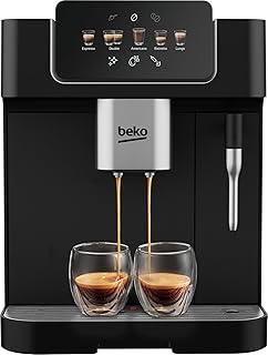 BEKO – Automatic espresso machine, coffee beans or ground, Black