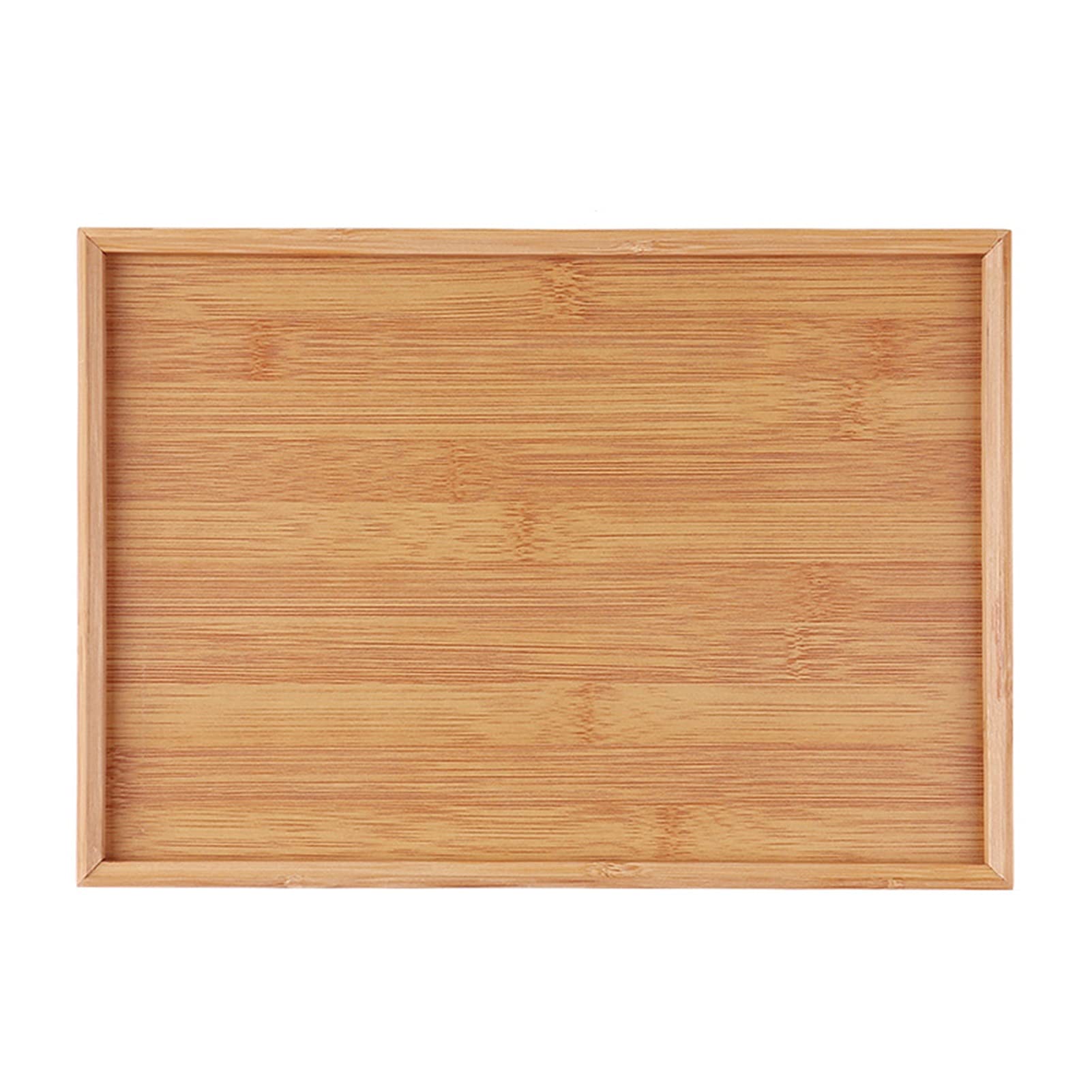 Bandeja para Servir Bandeja de Servicio con Asas - bandejas de Madera for la Comida del Desayuno, la decoración de la Mesa de café del té Bandeja/Bandejas ( Size : Small )