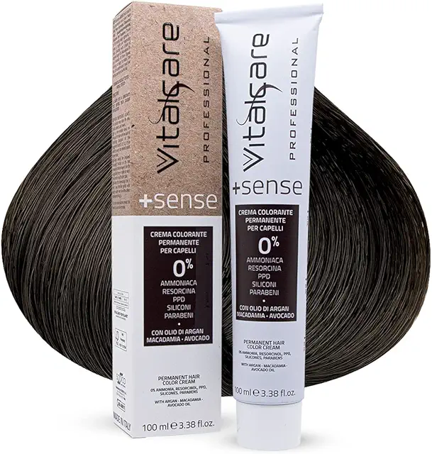 Vitalcare +Sense Tintura Capelli Senza Ammoniaca 3/00 Castano Scuro