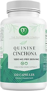 Quinine Cinchona Bark Extract Herbal Supplement for Boosting Immune System, Leg Cramping Relief, Muscle Cramps and Overall...