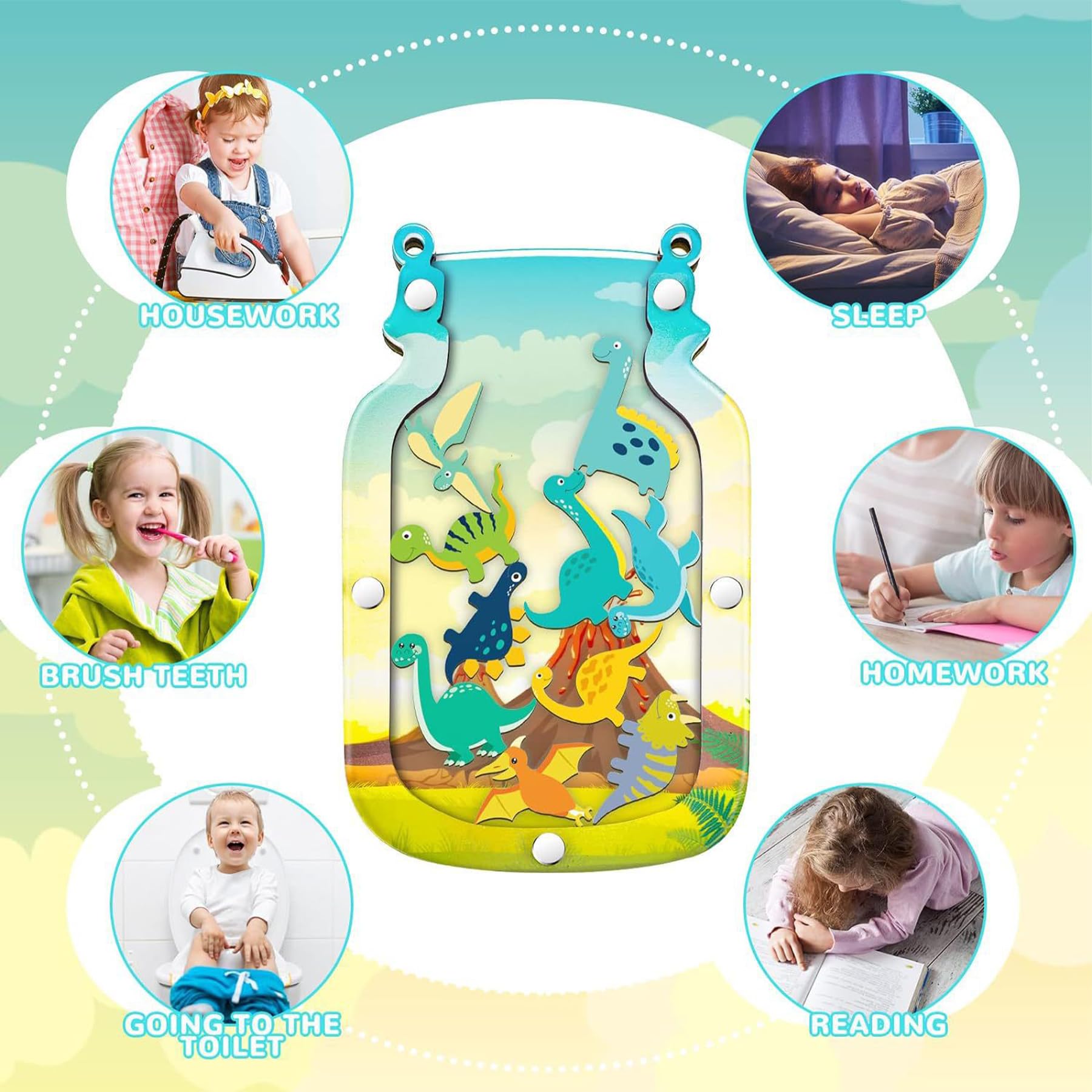 Wasise Kids Reward Jar, Good Behavior, Toddler Potty Training - Image 4