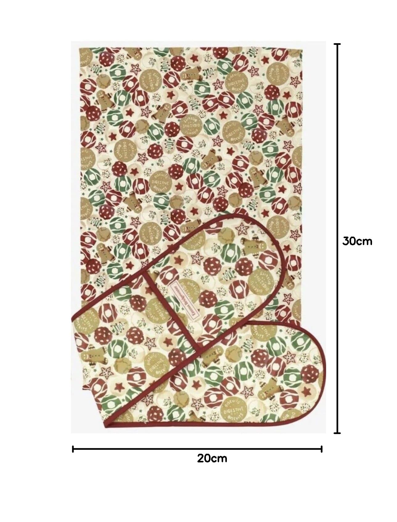 Emma Bridgewater - Set di guanti da forno e strofinacci, motivo natalizio