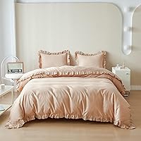 Vista 21 de Simple&Opulence Funda de edredón 100 % algodón orgánico para niños y adolescentes, 4 piezas, funda de edredón suave de dibujos animados con cierre