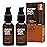 Every Man Jack Mens Beard Oil - Subtle Aged Bourbon Fragrance - Deeply Moisturizes and Softens Your Beard and Adds a Natural Shine - Naturally Derived with Shea Butter- 1 fl oz (2 Pack)