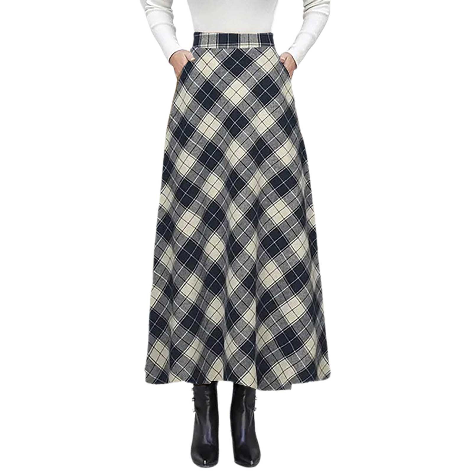 Jupe Longue Femme Flamenco Bohème - Taille Haute élastique, Plissée, Longueur Cheville, Style Décontracté élégant