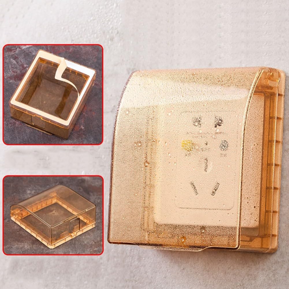 Coperture impermeabili per prese elettriche, Copertura for presa interruttore a parete impermeabile, 10, 5 x 11