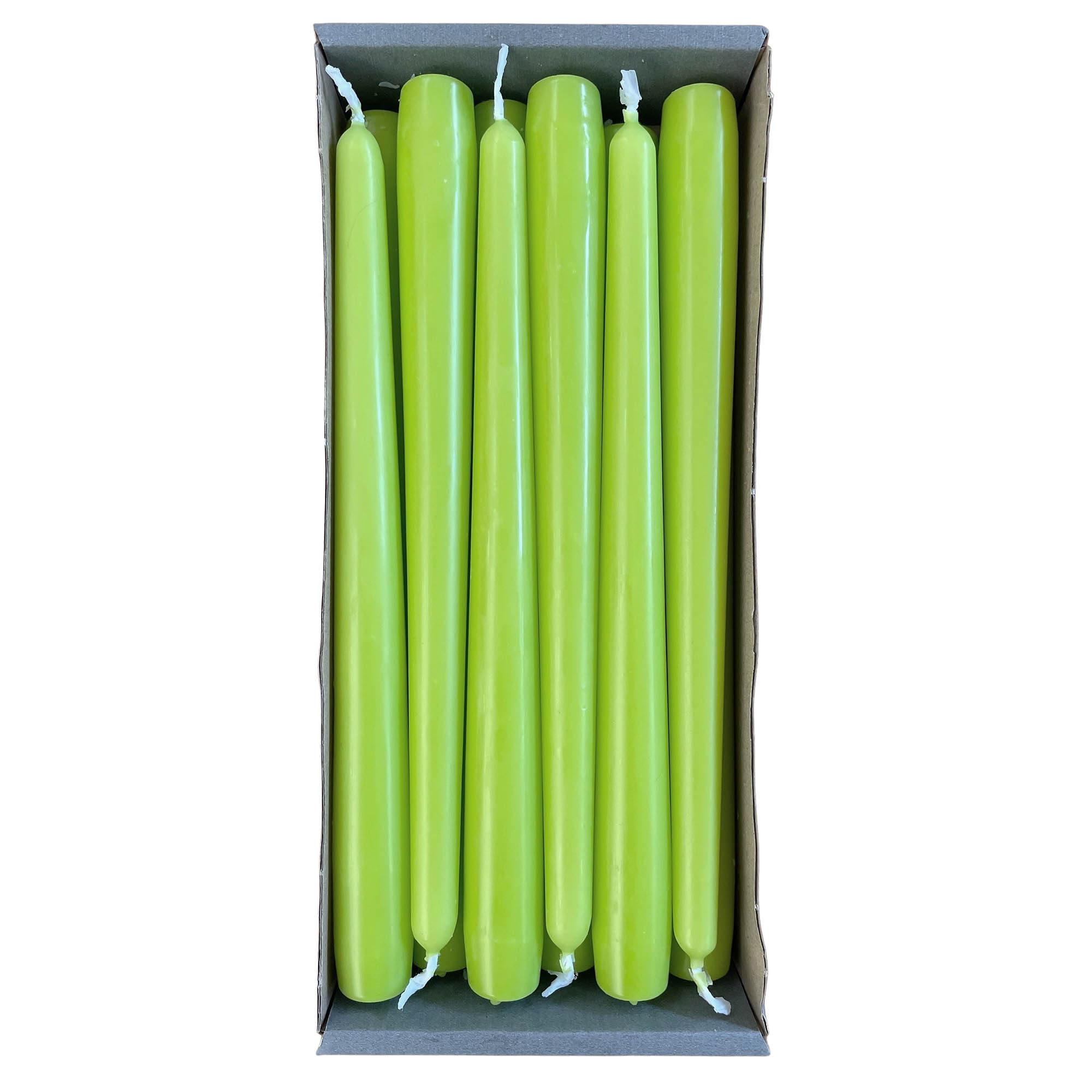 Nordring 12 Tapered Candles 2.3 x 25 cm Lime