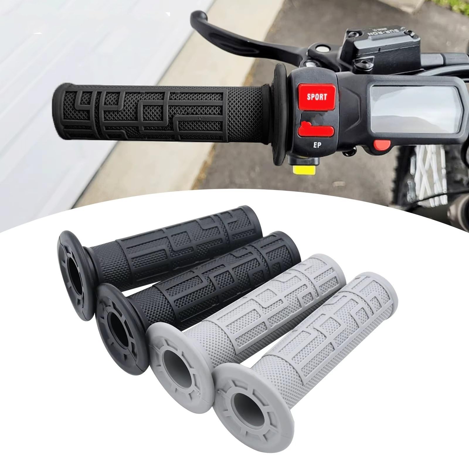 Funda Espuma Suave Empuñadura Mano Motocicleta para Surron Light Bee S