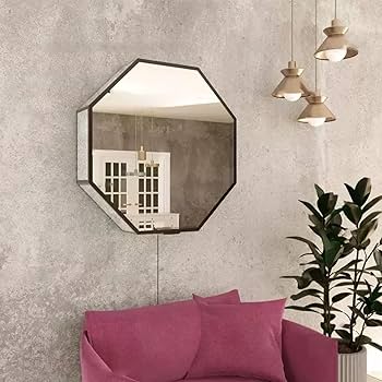 Starlips 3D Octagon Infinity Wall Mirror - Multi Color